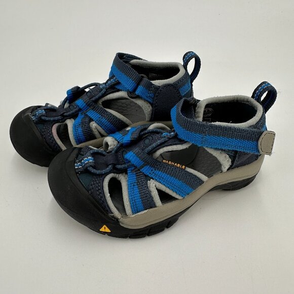 Keen Toddler Seacamp II CNX Sandals size 9 Toddler Boy's Washable Water Shoes - Picture 1 of 9